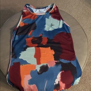 Craft Multicolor Abstract Tank Top